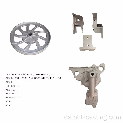 Aluminium OEM trykstøbning auto dele rat